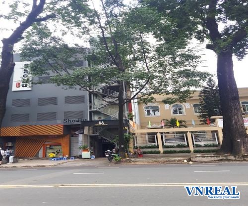 cho thue nha mat tien duong pham ngoc thach dien tich 9 x 29m  1 tret   ham   5 lau gia 25 000 