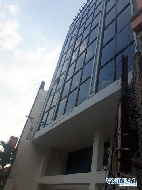 cho thue nha mat tien duong tran quoc toan dien tich 9 6 x 14m gia 200tr tret   lung  5 lau 
