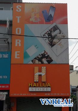 nha cho thue mat tien duong lac long quan dien tich 4 x 14m 1 tret 1 lau gia 30 trieu  thang