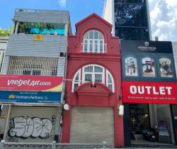 cho thue mat bang duong nguyen thi minh khai quan 1 ngang 5x24m tret 2 lau gia 140tr th 