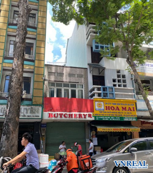 cho thue ncc duong nguyen thai binh quan 1 ngang 4x16m tret 1 lau gia 80tr th 