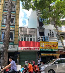 cho thue ncc duong nguyen thai binh quan 1 ngang 4x16m tret 1 lau gia 80tr th 