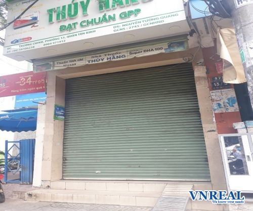 cho thue mat bang mat tien duong truong chinh 34x14 m2 19 trieu