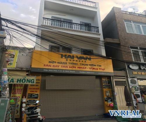 cho thue nha duong dien bien phu 4 3 no hau x 18 m tret 2 lau 55 trieu  thang