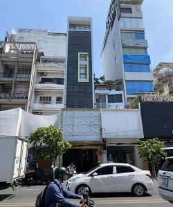 cho thue nha quan 3  mt d  cach mang thang 8 dt 4 3x23m 1h 1tr 7l  co thang may  gia 90tr th chua vat