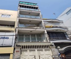 cho thue nha mat tien nguyen van thu 4x20  4l  gia 85tr