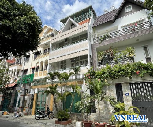 cho thue biet thu hoa mai dt 8 x 18m 1t 3l gia 65 tr th