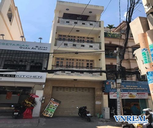 cho thue nha mat tien ban co 4mx20m  3l  gia 50tr