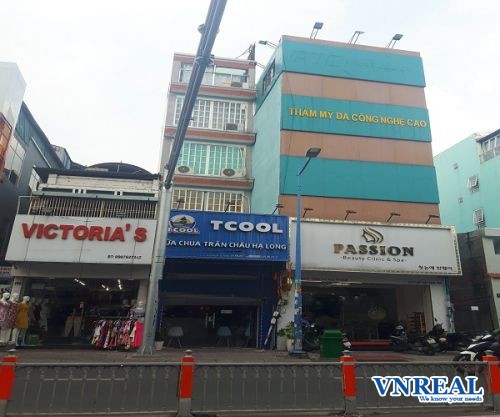 cho thue nha mat tien duong tran quoc toan dien tich  3 8 x12m tret   2 lau  gia thue 20tr