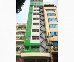 nha cho thue mat tien dien bien phu phuong 3 quan 3  dt 7m x 27m 1 tret 10 lau gia 350 trieu thang