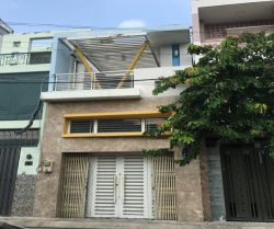 cho thue nha duong lam son 4 x 25 m tret lau 40 trieu  thang