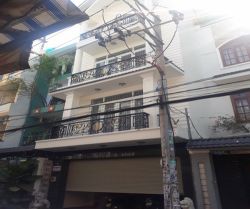 cho thue nha mat tien duong ba van 6x20 m2 3 lau 45 trieu