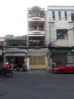 cho thue nha mat tien duong ho hao hon quan 1 dt 41x181 tret 3 lau gia 60 trieu  thang 