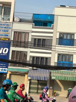 cho thue nha mat tien duong truong chinh 4x5m1 tret 3lau15tr th