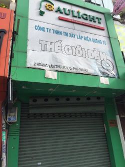 cho thue nha mat tien duong hoang van thu dien tich 38x22m 1 tret 1 lau gia thue 30 trieu thang 