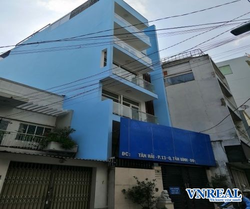 cho thue nha mat tien duong tan hai 55x18 m2 4 lau 60 trieu