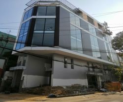 cho thue toa nha van phong mat tien duong nguyen van vinh 5x20 m2 ham tret 4 lau 100 trieu