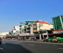 cho thue nha mat tien duong hoang van thu 4x22 m2 3 lau 60 trieu