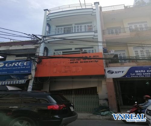 cho thue nha mat tien duong pham phu thu 45x16 m2 3 lau