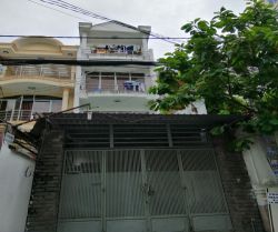 cho thue nha mat tien duong song thao 46x30 3 lau 45 trieu