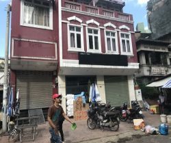 cho thue nha quan 1  cho thue mat bang tret  duong ton that dam phuong ben nghe quan 1  dt  8x18m gia  198 trieu  thang