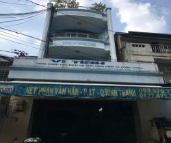 cho thue nha duong phan van han 4 4 x 23 m tret 3 lau 60 trieu  thang