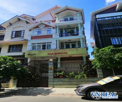 cho thue mat bang mat tien duong hoa phuong 8x16 m2 2 lau 45 trieu