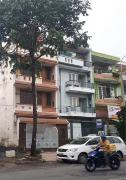 cho thue nha mat tien binh loi phuong 13 quan binh thanh dt 5x20m 3 lau gia 32 trieu thang