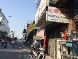 cho thue nha mat tien duong hoang van thu dien tich 4x8m  18 trieu th