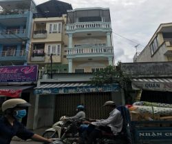 ban nha mat tien duong phan van tri p14 binh thanh  35x21m 3 lau  gia  112 ty