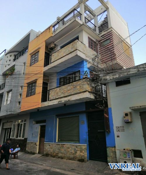 cho thue nha duong nhieu tu  phuong 7 8x6m tret 2 lau 30 trieu 