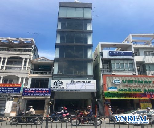 cho thue nha duong bach dang 5x16 m tret lung 5 lau 130 trieu  thang