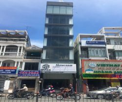 cho thue nha duong bach dang 5x16 m tret lung 5 lau 130 trieu  thang