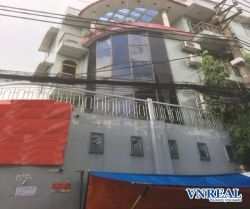 cho thue mat bang quan 10 hem duong to hien thanh phuong 13 dien tich 75m x 13m 1 tret 3 lau gia 57 trieu thang