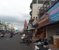 cho thue mat tien le van sy p2 tan binh dt 3 35x21m 1 lung 2 lau  gia 40tr