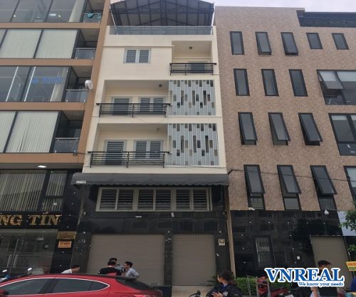 cho thue nha mat tien d5 4x12m 5 tang gia 30 trieu