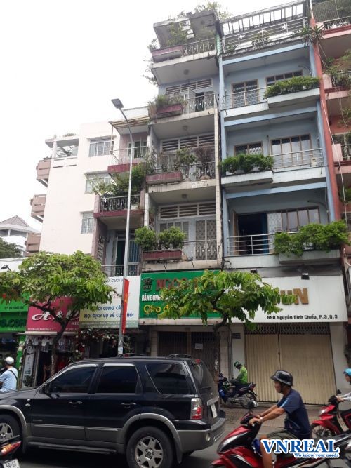 cho thue mat tien duong nguyen dinh chieu quan 3 dt 35x18 1 tret 3 lau gia 50 trieu thang 