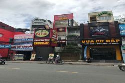 ban nha mat tien duong le quang dinh p2 binh thanh  3x225m 1lung 1ham 4 lau  45 t