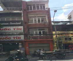 cho thue nha duong dinh bo linh 4 4 x 20m  tret 3 lau 40 trieu thang