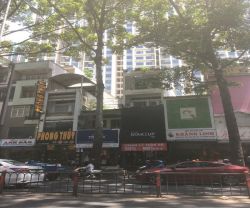 cho thue nha quan 10 mat tien duong 3 thang 2 phuong 12  dien tich 4m x 20m 1 tret 1 lau gia 50 trieu thang