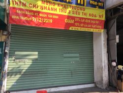 cho thue nha mat bang duong bach dang 4x14m  22 trieu th