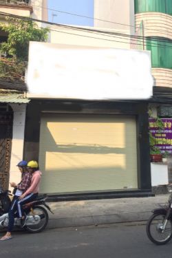 cho thue nha mat tien duong phan van tri phuong 14 4 6x20 tret 1 lau 40 trieu 