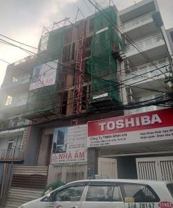 cho thue nha mt duong hong linh quan 10  dt 85x25m gia 14usd m2