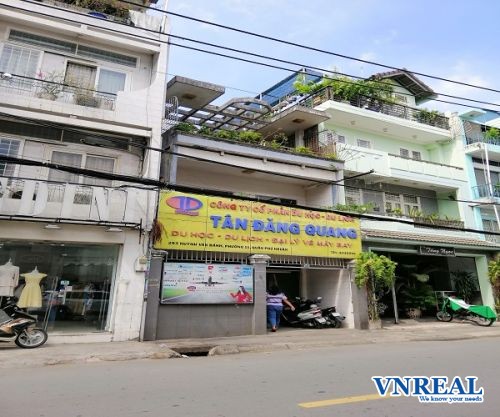 cho thue nha mat tien duong huynh van banh 7x22 m2 2 lau 58 trieu