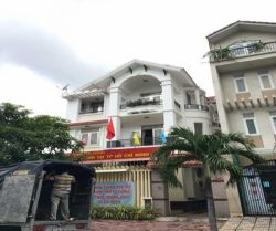 cho thue biet thu khu an phu quan 2 dt  200m2 dat 1 tret 2 lau ap mai gia 55 trieu thang