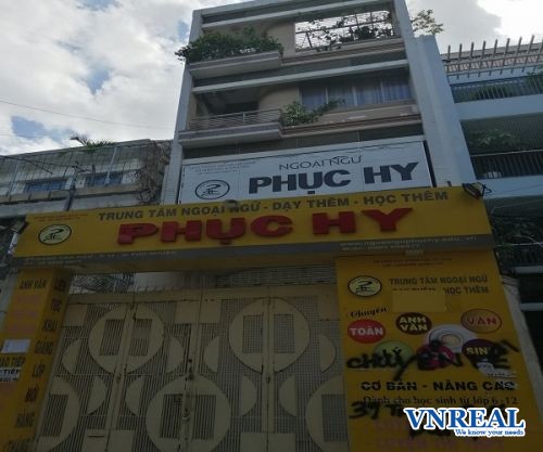 cho thue nha mat tien duong dang van ngu 53x185 m2 3 lau 70 trieu