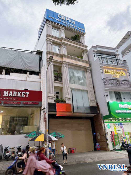 cho thue mat bang duong nguyen thai binh dt 8x17m 1 ham 2 lau gia 60tr th