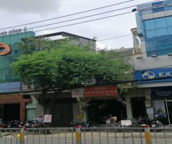 cho thue nha mat tien duong truong chinh 46x27 m2 2 lau 50 trieu