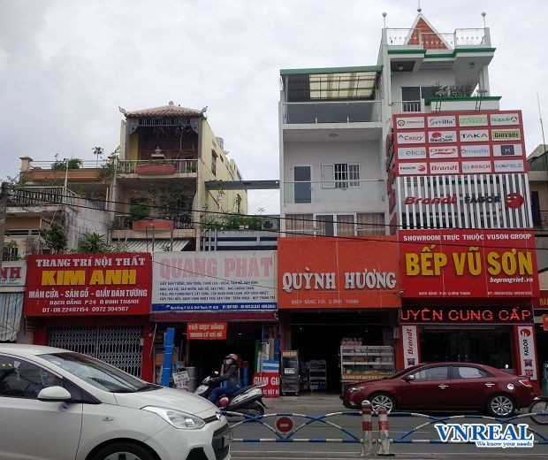 cho thue nha quan binh thanh duong bach dang dien tinh 375x23 1 tret 2 lau gia  2000 usd