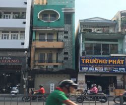 cho thue nha mat tien duong bach dang dt  4 x125 1 tret 4 lau gia  60tr thang